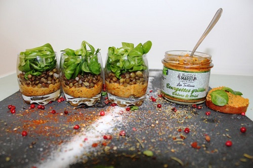 Lire la suite à propos de l’article Verrines de courgettes aux lentilles