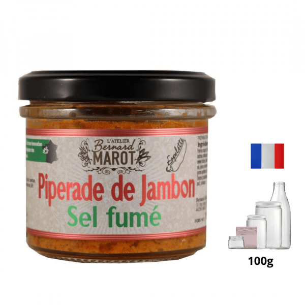 Piperade de Jambon et Sel fumé