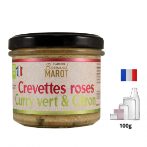 Crevettes Roses au Curry Vert & Citron