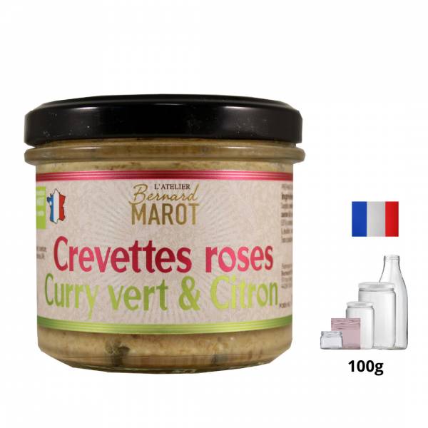 Crevettes Roses au Curry Vert & Citron